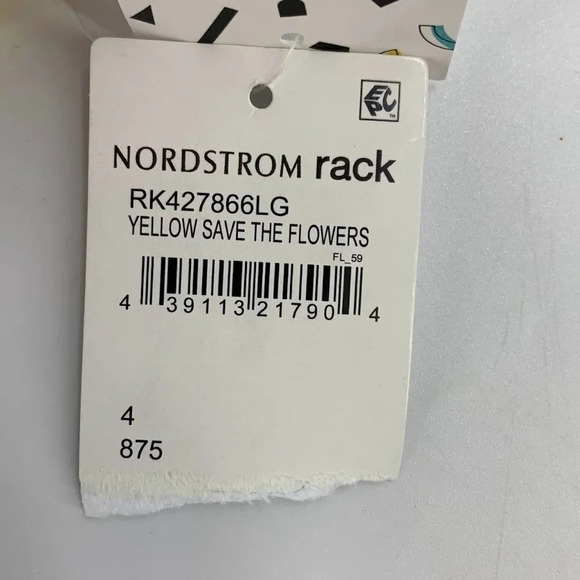 Harper Canyon Girls Save The Flowers Floral Ruffle Sleeve Cute TShirt Size 4 NWT - Picture 7 of 10